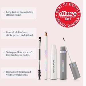 Wonderskin wonder blading brow color in shade brunette